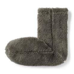 Chaussettes^Muji Chaussettes d'intérieur en polyester recyclé et molleton Boa pour homme