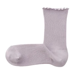 Chaussettes^Muji Chaussettes en modal mélangé à angle droit avec bord confortable pour femme