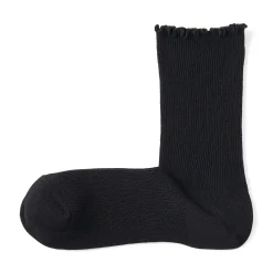 Chaussettes^Muji Chaussettes en modal mélangé à angle droit avec bord confortable pour femme