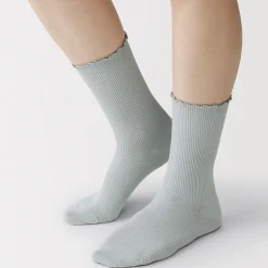 Chaussettes^Muji Chaussettes en modal mélangé à angle droit avec bord confortable pour femme
