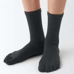 Chaussettes^Muji Chaussettes Tabi à 5 orteils à angle droit pour femme