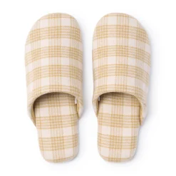 Chaussons|Chaussons^Muji Chaussons doux en flanelle