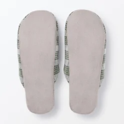 Chaussons|Chaussons^Muji Chaussons doux en flanelle