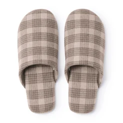 Chaussons|Chaussons^Muji Chaussons doux en flanelle