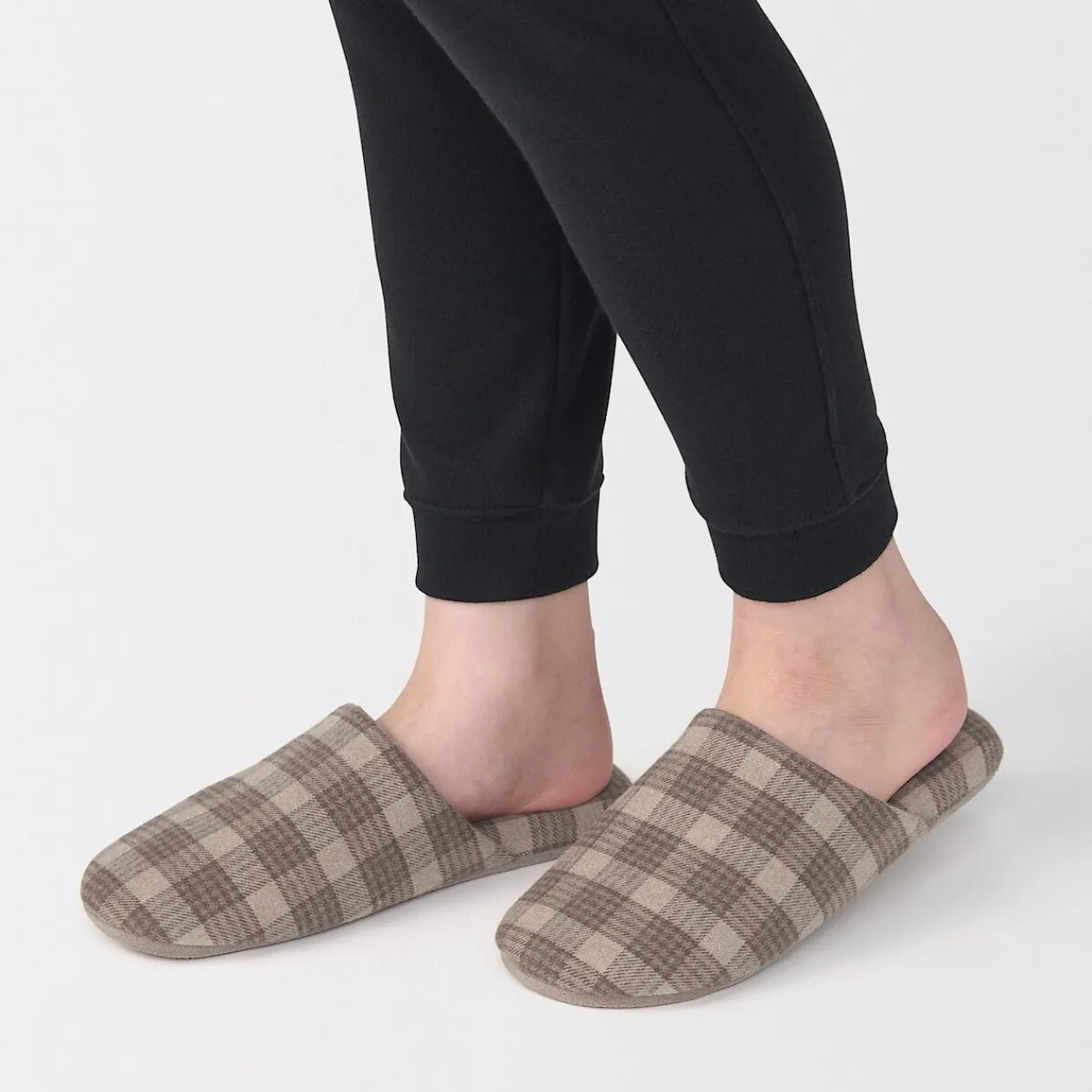 Chaussons|Chaussons^Muji Chaussons doux en flanelle