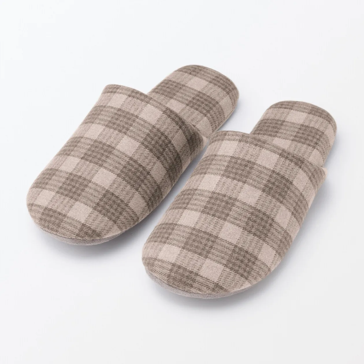 Chaussons|Chaussons^Muji Chaussons doux en flanelle