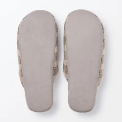 Chaussons|Chaussons^Muji Chaussons doux en flanelle