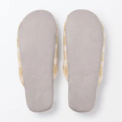 Chaussons|Chaussons^Muji Chaussons doux en flanelle