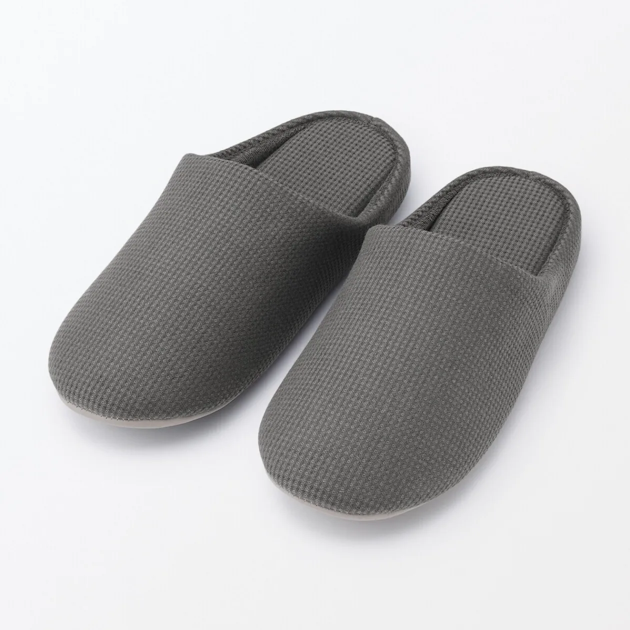 Chaussons|Chaussons^Muji Chaussons mules à semelle intérieure en coton