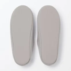 Chaussons|Chaussons^Muji Chaussons mules à semelle intérieure en coton