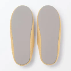Chaussons|Chaussons^Muji Chaussons mules à semelle intérieure en coton