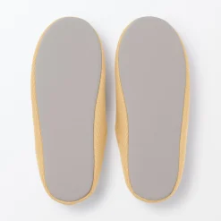 Chaussons|Chaussons^Muji Chaussons mules à semelle intérieure en coton