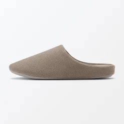 Chaussons|Chaussons^Muji Chaussons mules à semelle intérieure en coton