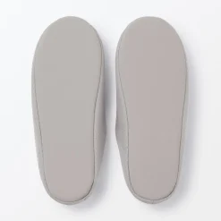Chaussons|Chaussons^Muji Chaussons mules à semelle intérieure en coton