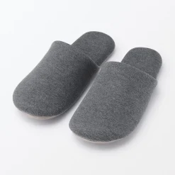 Chaussons|Chaussons^Muji Chaussons mules en coton doux