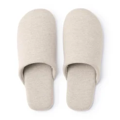 Chaussons|Chaussons^Muji Chaussons mules en coton doux