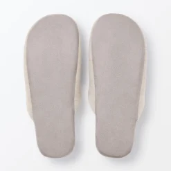 Chaussons|Chaussons^Muji Chaussons mules en coton doux
