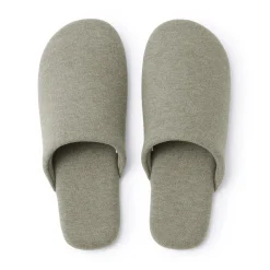Chaussons|Chaussons^Muji Chaussons mules en coton doux