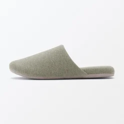 Chaussons|Chaussons^Muji Chaussons mules en coton doux