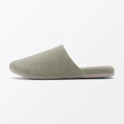 Chaussons|Chaussons^Muji Chaussons mules en coton doux