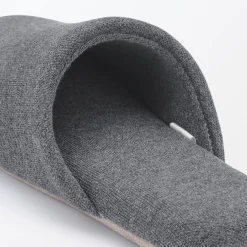 Chaussons|Chaussons^Muji Chaussons mules en coton doux