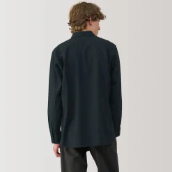 Chemises^Muji Chemise en coton brossé pour homme