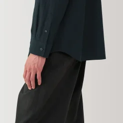 Chemises^Muji Chemise en coton brossé pour homme