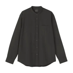 Chemises^Muji Chemise en coton Oxford lavé col officier pour homme