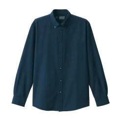 Chemises^Muji Chemise en coton Oxford lavé col boutonné homme