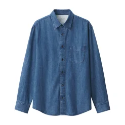 Chemises^Muji Chemise en denim pour homme