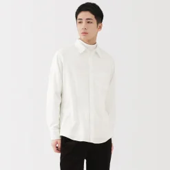 Chemises^Muji Chemise en flanelle pour homme