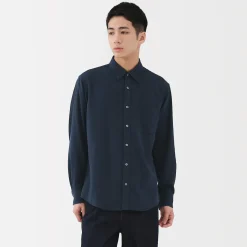 Chemises^Muji Chemise en flanelle pour homme