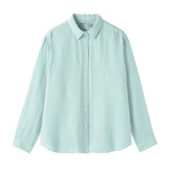 Chemises^Muji Chemise en lin lavé pour femme