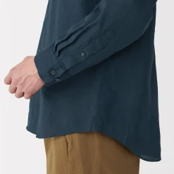 Chemises^Muji Chemise en lin lavé pour homme