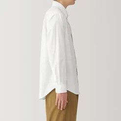 Chemises^Muji Chemise Oxford en coton lavé pour homme