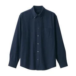 Chemises^Muji Chemise Oxford en coton lavé pour homme