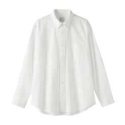 Chemises^Muji Chemise Oxford en coton lavé pour homme