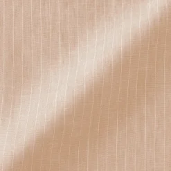 Chemises^Muji Chemisier à col officier en lin lavé pour femme