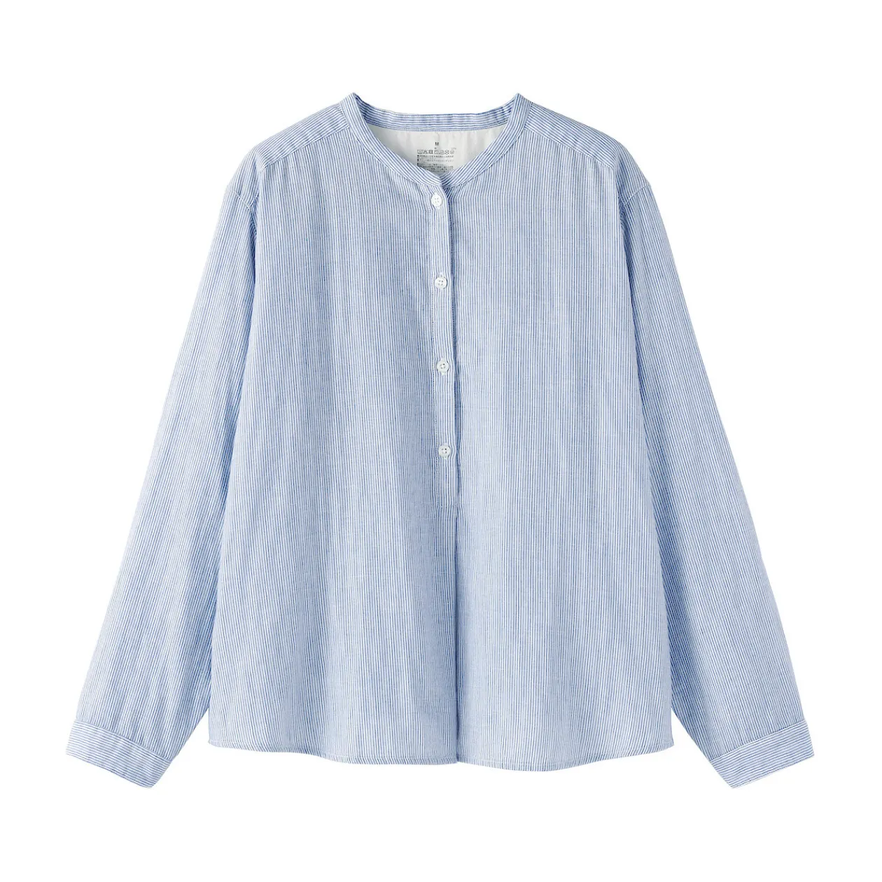 Chemises^Muji Chemisier en double gaze en mélange de kapok pour femme