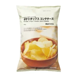 Chips, Snacks Et Fruits À Coque^Muji Chips de pomme de terre ‐ Fromage du Jura 125g