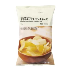 Chips, Snacks Et Fruits À Coque^Muji Chips de pomme de terre ‐ Fromage du Jura 125g