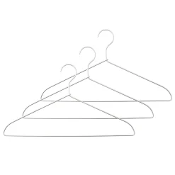 Produits D'Entretien Des Vêtements^Muji Cintres en aluminium 45cm (Lot de 3)