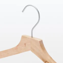 Produits D'Entretien Des Vêtements^Muji Cintres en bois avec encoches (Lot de 5)