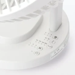 Ventilateurs^Muji Circulateur d'air oscillant avec diffuseur d'arômes