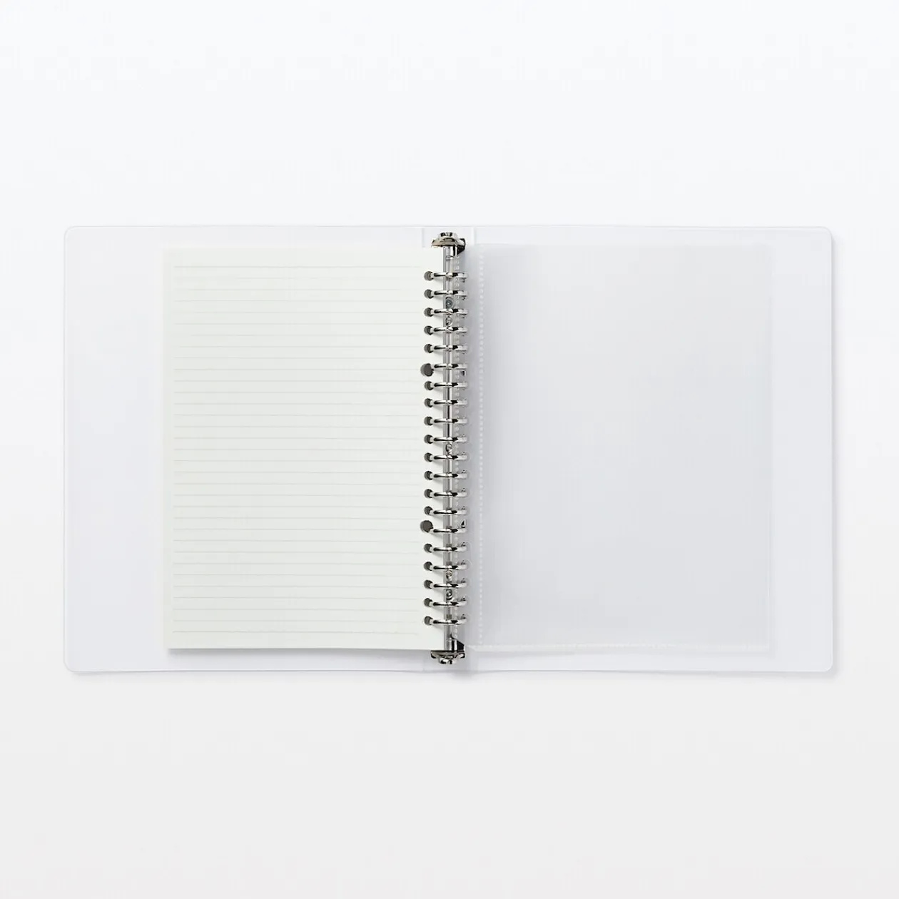 Classeurs^Muji Classeur à anneaux A5 20 trous en PP