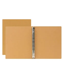 Classeurs^Muji Classeur 20 anneaux A5 en kraft