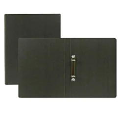 Classeurs^Muji Classeur 2 anneaux A4 gris anthracite