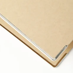 Classeurs^Muji Classeur 2 anneaux A4 kraft naturel