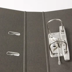 Classeurs^Muji Classeur A4 anthracite à levier