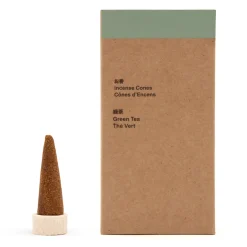 Diffuseurs Et Parfums D'Ambiance^Muji Cônes d'encens au thé vert - Lot de 20